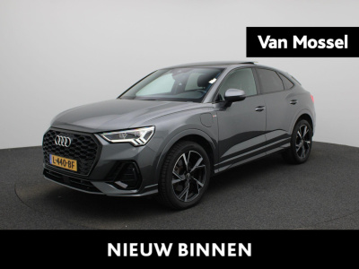 Audi Q3 sportback 45 tfsi e s edition | panoramadak | 2x s-line | automaat | leder | apple carplay / android auto | stoelverwarming | navigatie | camera | sfeerverlichting | parkeersensoren | cruise control | elektrische achterkle...