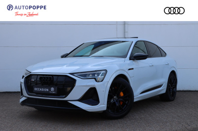 Audi E-tron sportback 55 quattro black edition 95 kwh s-line 408pk