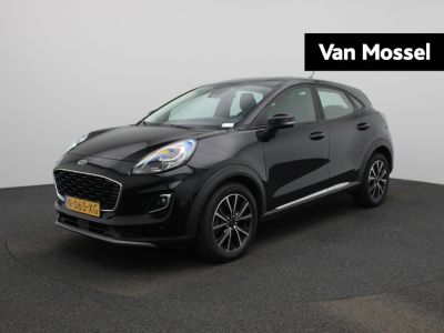 Ford Puma 1.0 ecoboost hybrid titanium x | navigatie | stoel/stuur verwarming | camera | apple carplay / android auto | climate control | bluetooth | dab | cruise control | airco | parkeersensoren | lichtmetalen velgen |