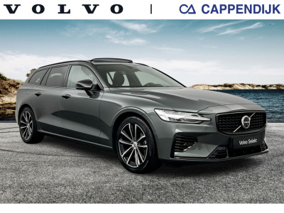 Volvo V60 t8 455pk recharge ultra dark| adap.cruise| pano| trekhaak| 360camera