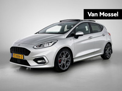 Ford Fiesta 1.0 ecoboost st-line | panoramadak | apple carplay / android auto | navigatie | climate control | cruise control | led | lichtmetalen velgen |