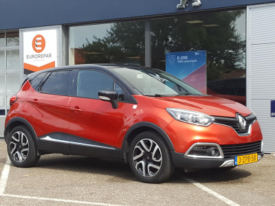 Renault Captur tce 120pk edc helly hansen | navigatie | trekhaak | bluetooth | parkeersensoren achter | cruise & climate control | iso-fix