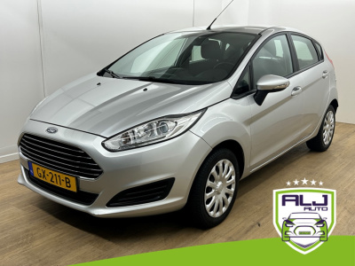 Ford Fiesta occasion 1.0 style | grijs | tweedehands ford fiesta | airco | bluetooth | cruisecontrol | trekhaak