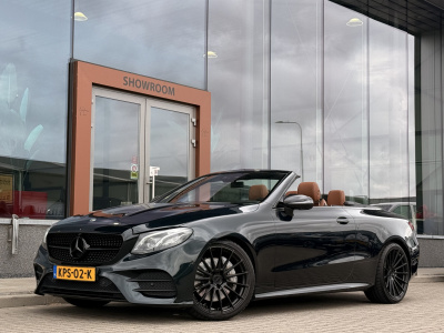 Mercedes-Benz E-Klasse cabrio 300 premium plus | burmester | leder | stoelverkoeling / verwarming | nekverwarming | memory | smaragdgroen |