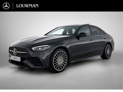 Mercedes-Benz C-Klasse 300 e 140 years edition | amg line premium plus | nightpakket | trekhaak | panoramaschuifdak | middenconsole metaalstructuur | guard 360° plus | warmtewerend, donkergetint glas | burmester® 3d surround sound system | 19" m...