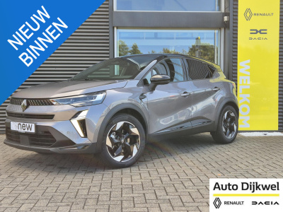 Renault Captur 1.6 e-tech full hybrid 145 techno nw. model!, all season banden, trekhaak, 360° camera, parkeerassist, navigatie, apple/android auto