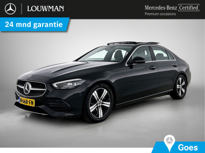 Mercedes-Benz C-Klasse 180 luxury line | panoramadak | sfeerverlichting | cruise control | inclusief 24 maanden mercedes-benz certified garantie voor europa.