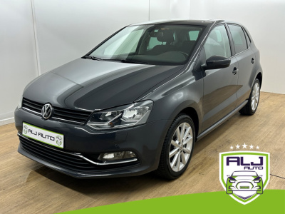 Volkswagen Polo occasion 1.2 tsi highline | grijs | tweedehands volkswagen polo | airco | cruise | carplay audio | panoramadak