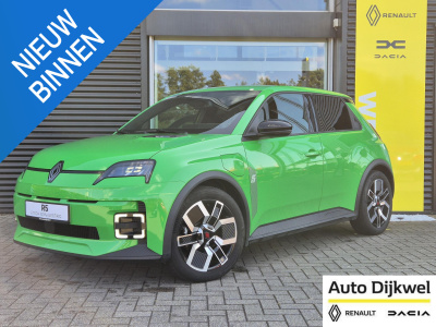 Renault 5 comfort range techno 52 kwh pack winter, v2g, navigatie, apple/android auto, camera