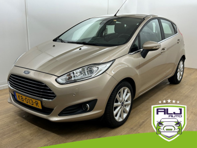 Ford Fiesta occasion 1.0 ecoboost titanium | bruin | tweedehands ford fiesta | airco | cruisecontrol | bluetooth