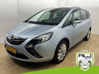 Opel Zafira occasion 1.4 edition 7p. | grijs | tweedehands opel zafira | airco | cruise | bluetooth | camera | 7 zits