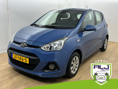 Hyundai I 10 occasion 1.0i i-motion comfort | blauw | tweedehands hyundai i10 | usb audio | airco | cruisecontrol