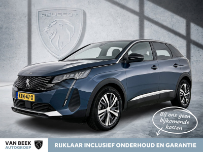 Peugeot 3008 hybrid 145pk automaat allure pack | rijklaar | keyless entry | parkeersensoren v+a | stoelverwarming |