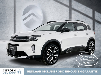 Citroen C5 Aircross 130pk automaat shine | rijklaar | adaptive cruise | lederen bekleding |  stoelverwarming |