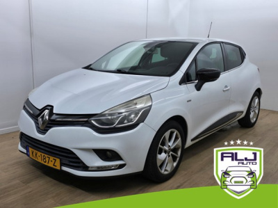 Renault Clio occasion 1.2 motor dus 4 cilinder ! | tweedehands renault clio in wit met cruisecontrol | bluetooth | airco | ruim