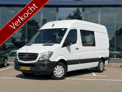 Mercedes-Benz Sprinter 310 2.2 cdi 366 hd dubbel cabine l airco l trekhaak l betimmerd l becker map pilot l camera l tempomaat