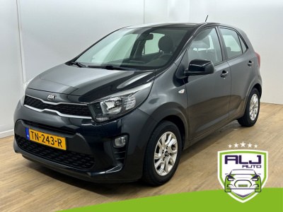 Kia Picanto occasion 1.0 cvvt economyplusline | zwart | tweedehands kia picanto | airco | bluetooth audio