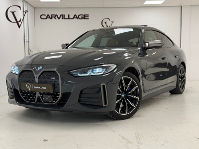 BMW I4 m50 m-sport pro 84 kwh | dravit grau | cognac interieur | sportstoelen |