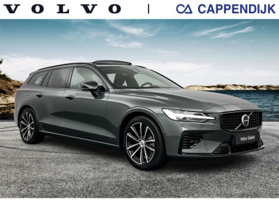 Volvo V60 t8 455pk recharge plus dark| pano| trekhaak| 360camera|