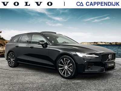 Volvo V60 t8 455pk recharge plus dark| pano| trekhaak| 360camera|