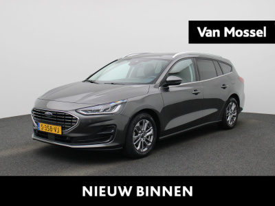 Ford Focus wagon 1.0 ecoboost hybrid titanium | climate control | cruise control | parkeersensoren voor + achter | navigatie | apple carplay/ android auto |