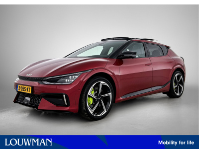 Kia Ev6 gt awd 77.4 kwh i 585pk i glazen schuif-kantel dak i afneembare trekhaak i