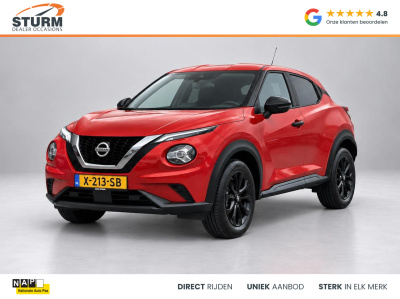 Nissan Juke 1.0 dig-t visia | cruise control | airco | led koplampen | radio-mp3 speler | bluetooth tel. | elek. ramen + spiegels | rijklaarprijs!