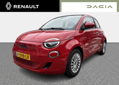 Fiat 500e cabrio red 24 kwh - vouwdak / soh 100%