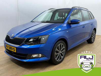 Skoda Fabia combi occasion 1.0 tsi drive | blauw | tweedehands skoda fabia | trekhaak | airco | cruisecontrol | carplay