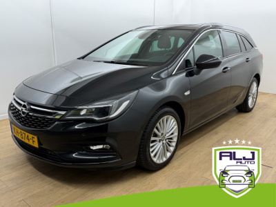 Opel Astra sports tourer occasion 1.0 innovation | zwart | tweedehands opel astra | airco | cruise | bluetooth | pano | camera