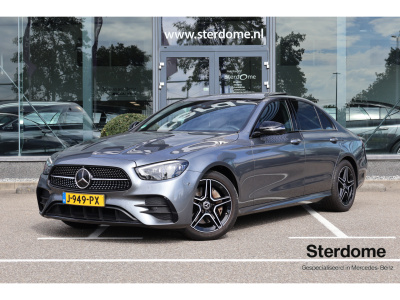 Mercedes-Benz E-Klasse 200 business solution amg l panoramadak l burmester i distronic i 360 camera i keyless i widescreen i lederen bekleding i sfeerverlichting i i nl geleverde auto i stoelverwarming i augmented reality-video i