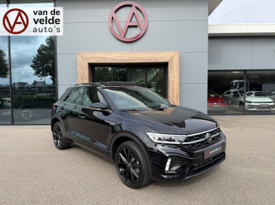 Volkswagen T-roc 1.5 tsi 150pk dsg r-line | black style | 19 inch | panoramadak | camera | keyless | elek. achterklep | dode hoek | rijklaar incl. 1 jaar bovag garantie