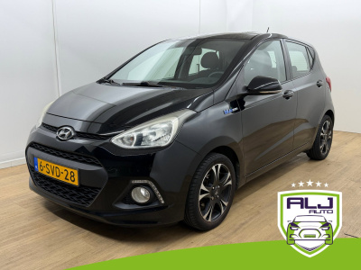 Hyundai I 10 occasion 1.0i i-motion comfort plus | zwart | tweedehands hyundai i10 | airco | usb audio