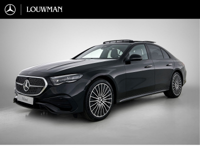 Mercedes-Benz E-Klasse 300 e business solution amg | premium pakket | winterpakket | nightpakket | leder pakket | usb–pakket plus | trekhaak | panoramaschuifdak | 360° camera | burmester® 4d surround sound | guard 360° | 20-inch multispaaks amg ...