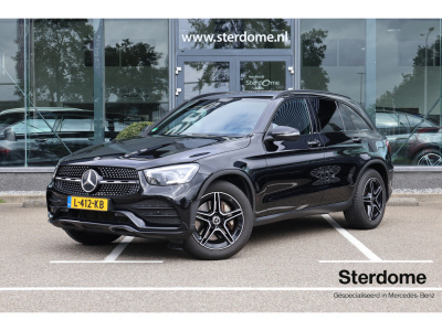 Mercedes-Benz Glc 200 4matic business solution amg l mbux l camera l distronic pro l night pakket l elektrische bedienbare achterklep l led l smartphone integratie pakket l elektr. wegklapbare trekhaak l alarm klasse 3 l augmented reality l