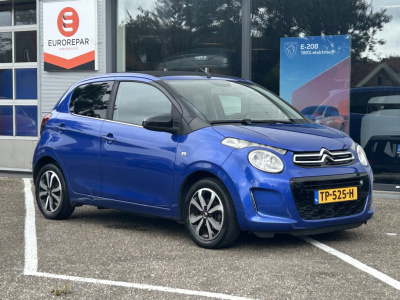 Citroen C1 1.0 vti airscape 68pk s&s 5d airscape shine navigatie | achteruitrijcamera | climate control | elektrisch vouwdak | lm-velgen