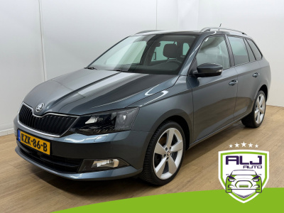 Skoda Fabia combi occasion 1.2 tsi style | blauw | tweedehands skoda fabia | airco | carplay | cruisecontrol | automaat