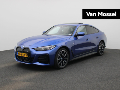 BMW I4 edrive35 m-sport 70 kwh | panoramadak | oyster leder | stoelverwarming | apple carplay / android auto | climate control | adaptive cruise control | camera | virtual cockpit | lichtmetalen m-sport velgen | elektrische achte...