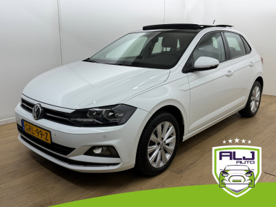 Volkswagen Polo occasion 1.0 tsi highline business r | wit | tweedehands volkswagen polo | pano | airco | cruise lim | automaat