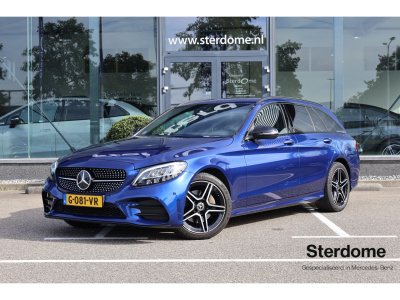 Mercedes-Benz C-Klasse estate 160 business solution amg limited i stoelverwarming i camera i tempomaat i elektrische achterklep i i nieuw nederlands geleverd i