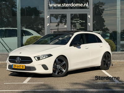 Mercedes-Benz A-Klasse 220 launch edition l panoramadak l mbux l camera l night pakket l augmented reality l led high performace l leder twin l spiegel pakket l parkeer pakket l cruise controle l automatische airco l