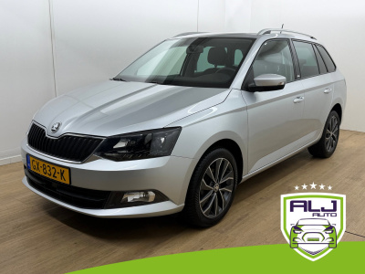 Skoda Fabia combi occasion 1.2 tsi edition | grijs | tweedehands skoda fabia | airco | cruisecontrol | stoelverwarming | carplay
