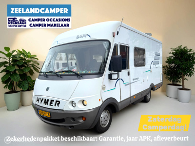 Hymer Onbekend b574 – ruime integraalcamper met vast bed én riant hefbed