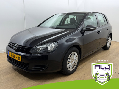 Volkswagen Golf occasion 1.4 tsi trendline | zwart | tweedehands volkswagen golf | airco | cd speler | cruisecontrol | trekhaak