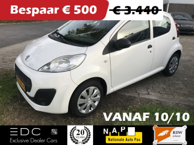 Peugeot 107 1.0 airco | 5-deurs | facelift | nap | 2e eigenaar etc.