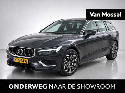 Volvo V60 2.0 t6 twin engine awd inscription | automaat | lmv | leder | cruise control | climate control | trekhaak | apple carplay | stoel verwarming | memory seats | harman kardon | 360 camera