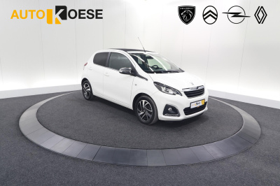 Peugeot 108 1.0 e-vti allure top! | elektrisch vouwdak | camera | navigatie | climate control