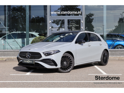 Mercedes-Benz A-Klasse 250 e amg line i panoramadak i camera i distronic i stoelverwarming i meerspaaks velgen i