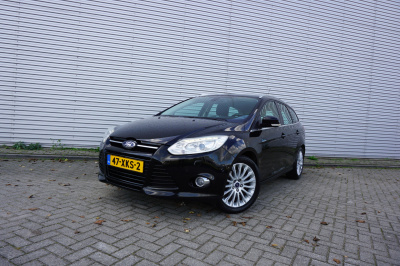 Ford Focus wagon 1.6 ecoboost lease titanium airco / navi / cruise / elektr. ramen / parkeers. / trekhaak / lm velgen / nap