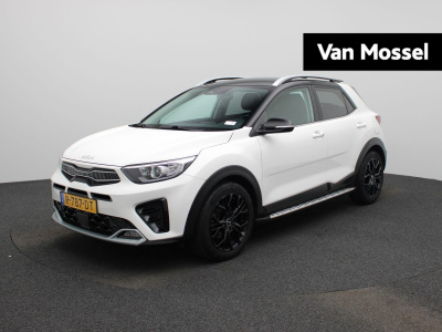 Kia Stonic 1.0 t-gdi mhev gt-line | navigatie | apple carplay/ android auto | half leder | trekhaak | stoel/stuur verwarming | climate control | parkeer sensoren | camera | cruise control | lmv |